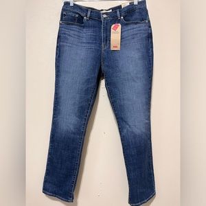 Levi’s Sculpt Women’s Jeans Classic Straight Mid-Rise 12  NWT